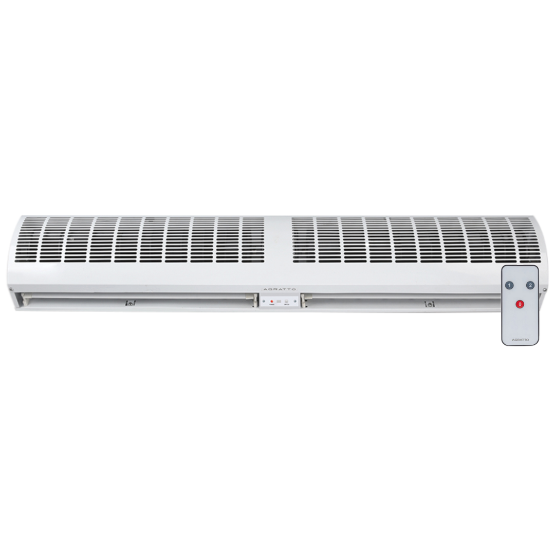 Cortina de Ar Agratto 150cm CAR15 02 com Controle Branco 220V