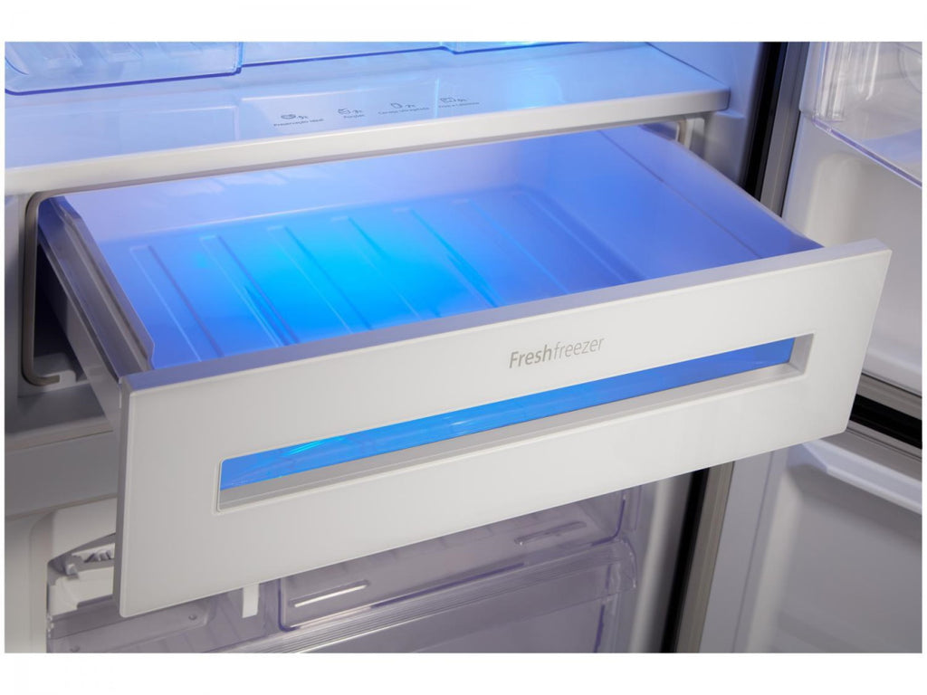 Refrigerador Panasonic 480L Inverter Duplex Gaveta Fresh Inverse Preto 220V