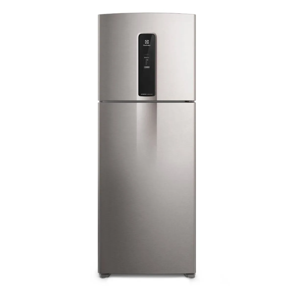 Refrigerador Electrolux 480L IT70S Duplex Efficient AutoSense SmartBivolt Inox Bivolt