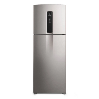 Refrigerador Electrolux 480L IT70S Duplex Efficient AutoSense SmartBivolt Inox Bivolt