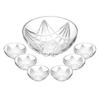 Conjunto 7 Peças para Sobremesa  Rojemac de Vidro Sun