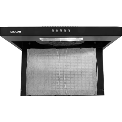 Depurador de Ar Slim 60cm 3 Velocidades Suggar DPS162PT Preto 220V