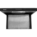 Depurador de Ar Slim 60cm 3 Velocidades Suggar DPS162PT Preto 220V