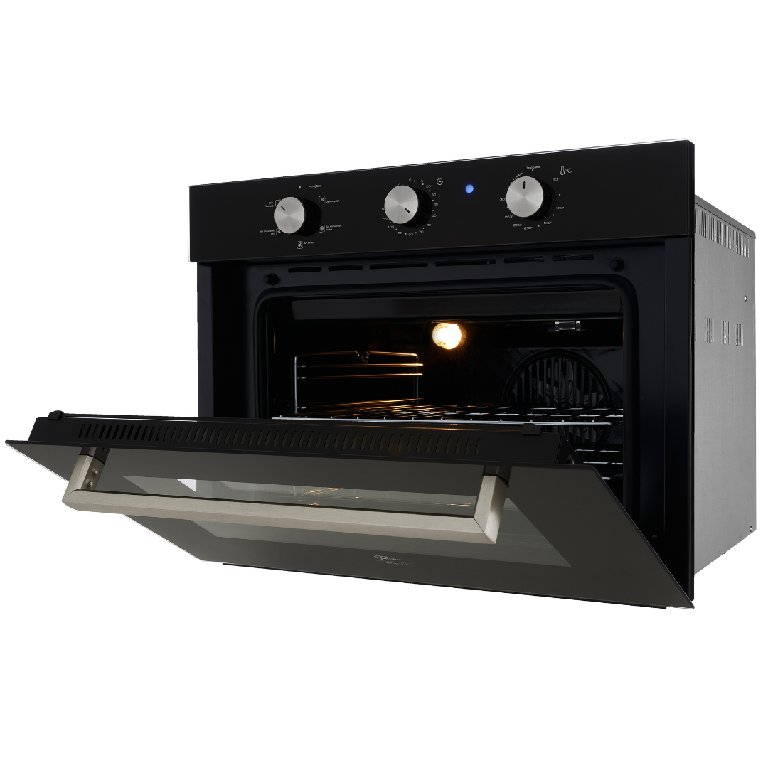Forno de Embutir Elétrico Fischer 50L Infinity com Air Fryer Preto 220V