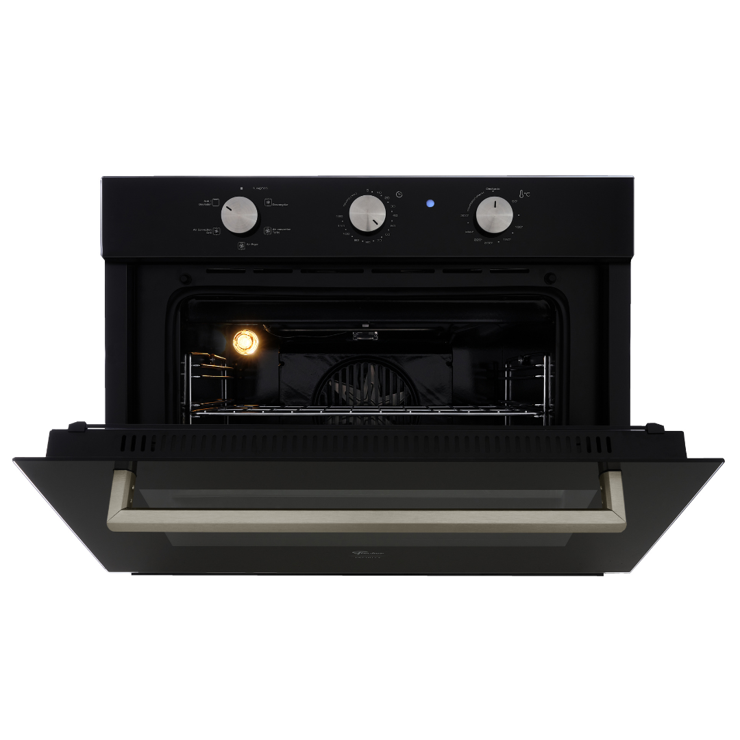 Forno de Embutir Elétrico Fischer 50L Infinity com Air Fryer Preto 220V