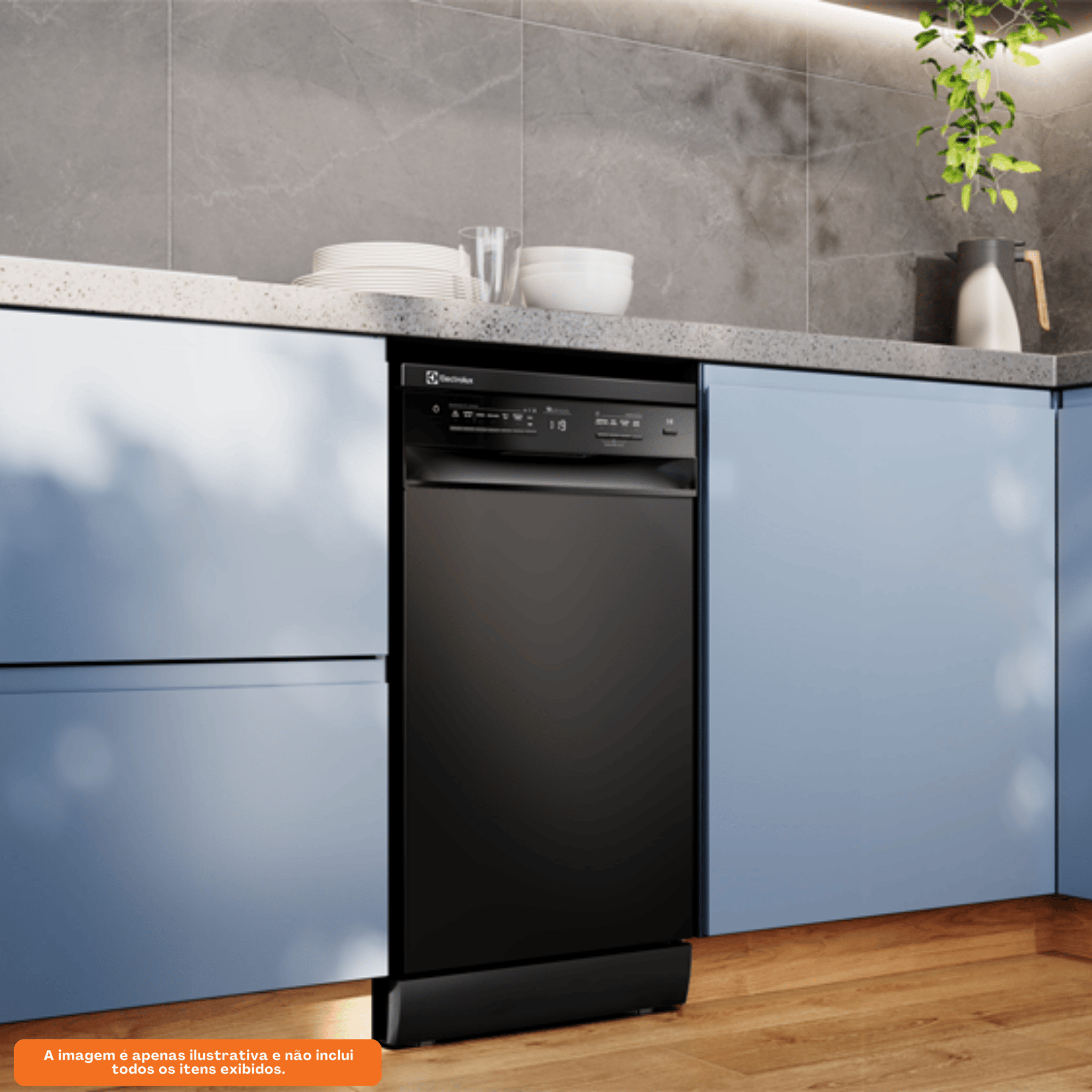 Lava-Louças Electrolux 10 Serviços com Programa Lava&Seca LP10E Preto 220V
