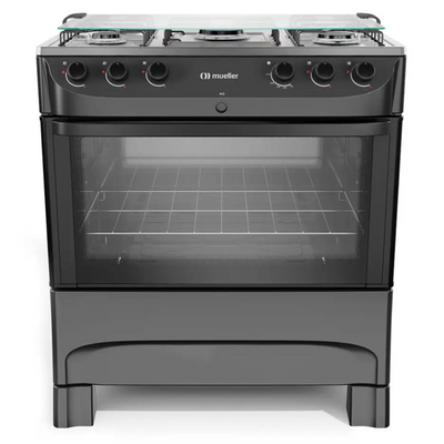 Fogão 5 Bocas Mueller MFI5BB Acendimento Automático Inox Bivolt