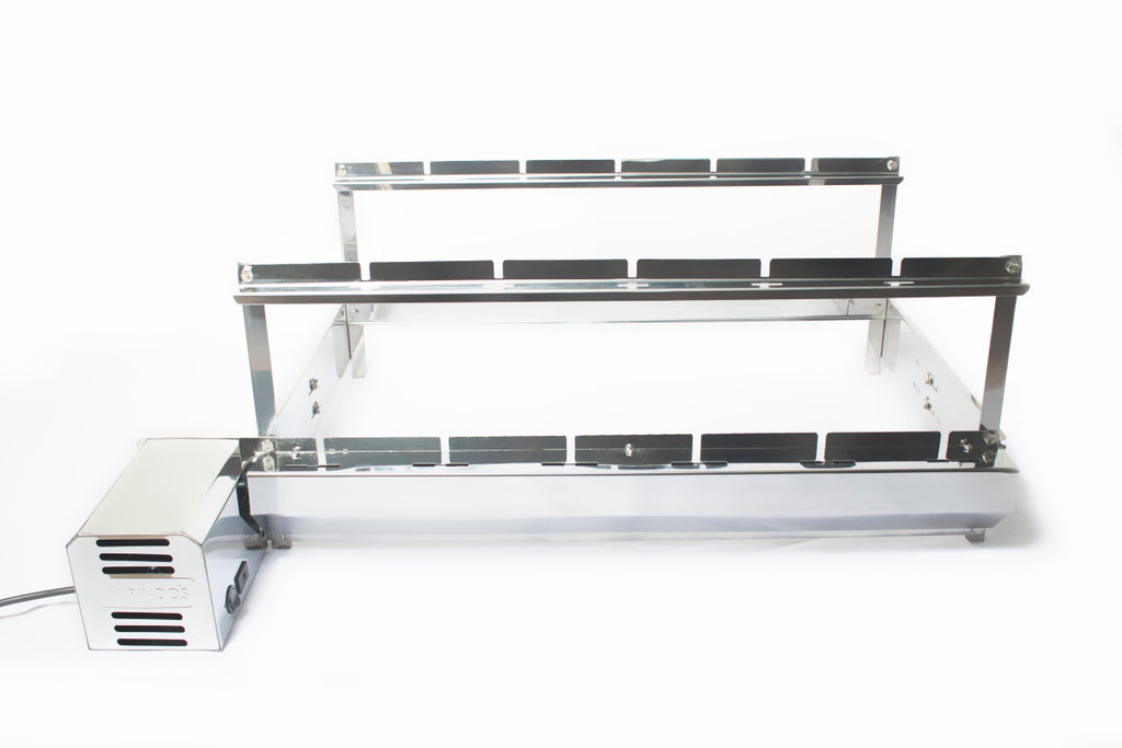 Churrasqueira Rotativa Laurindos Elétrica 6 Espetos G6E-4867 Inox