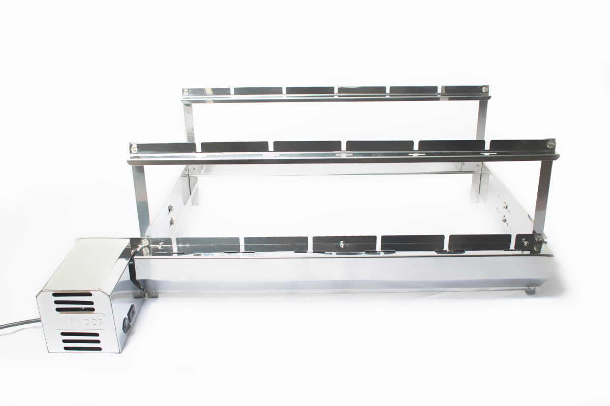 Churrasqueira Rotativa Laurindos Elétrica 6 Espetos G6E-4867 Inox