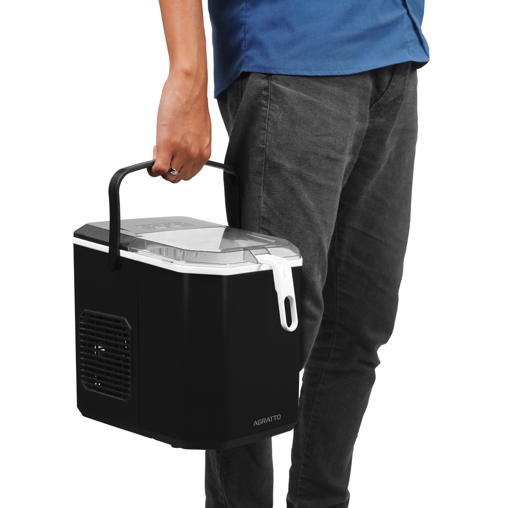 Máquina de Gelo 12kg Agratto MG-02 Preto 220V