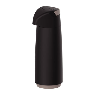 Garrafa Térmica Tramontina Exata  1,8 Litros com Ampola de Vidro Preto