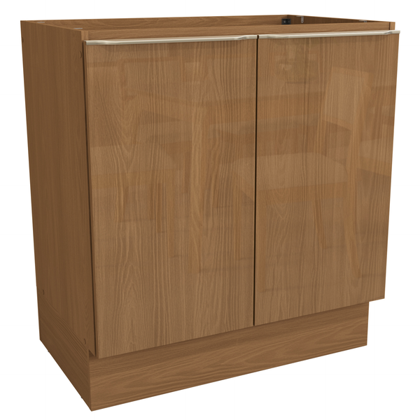 Armário Balcão de Cozinha Vibra Kappesberg 2 Portas 80cm Canela
