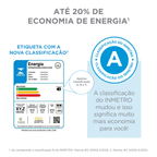 Frigobar Midea 124L MDRD181 Inverter Branco Bivolt