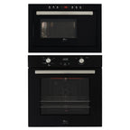 Kit Fischer de Embutir Forno Elétrico Infinty 82 Litros+Micro-ondas Infinity 25 Litros Grill Preto 220V