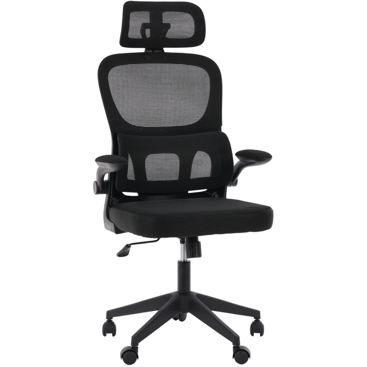 Cadeira Giratória GRP Presidente com Rodízio W-18 Preto