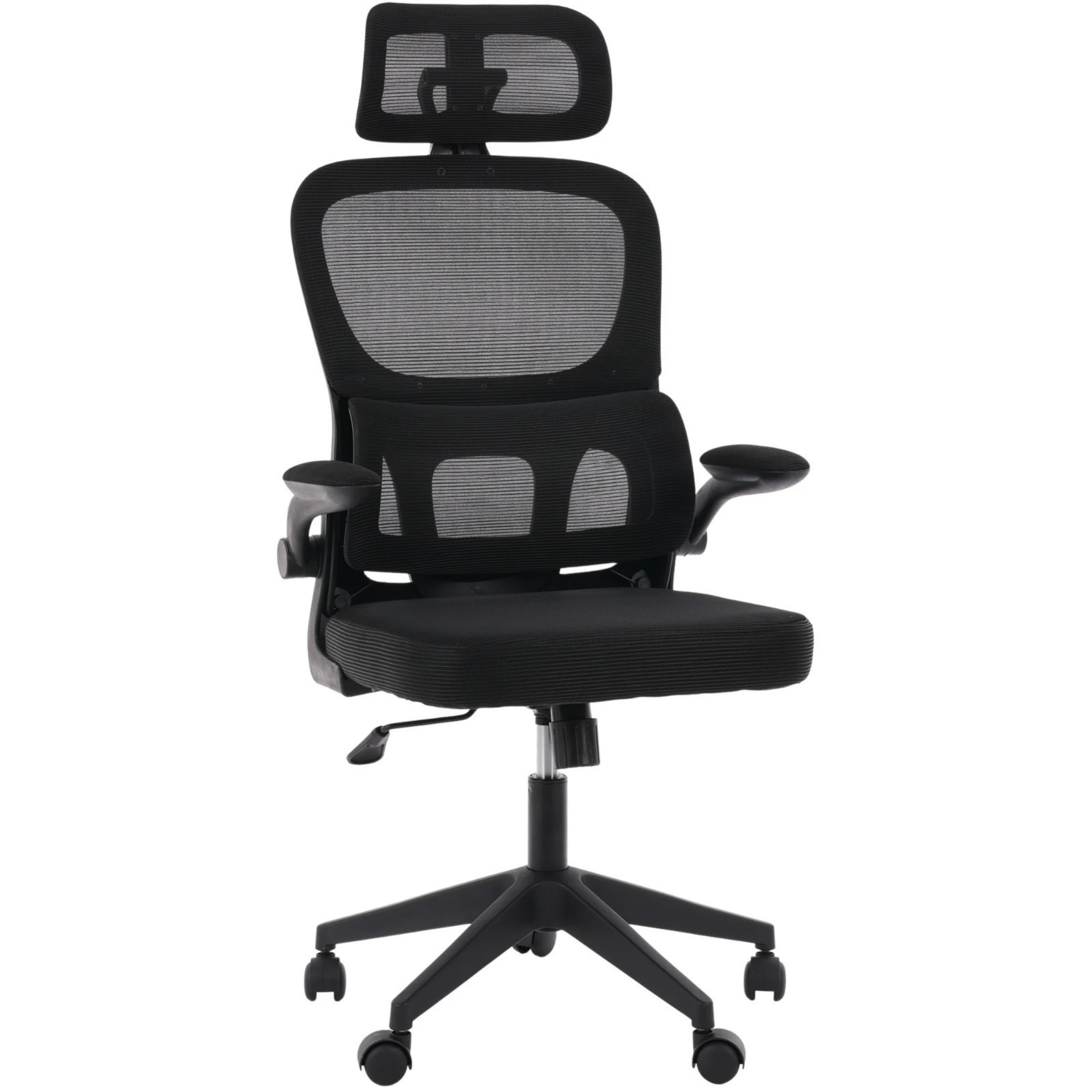 Cadeira Giratória GRP Presidente com Rodízio W-18 Preto
