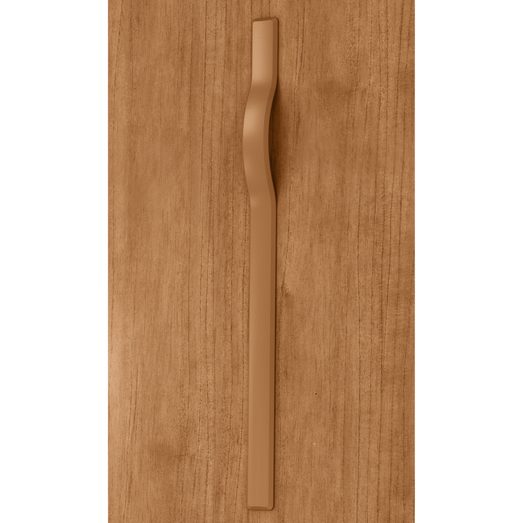 Roupeiro Suavitá Glass Lopas 270cm 100% MDF 6 Portas com Vidro Reflecta e LED Amêndoa Clean