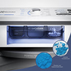 Lavadora de Roupas Electrolux 17Kg Essential Care Cesto Inox Jet Clean Ultra Filter LED17 Branco 220V