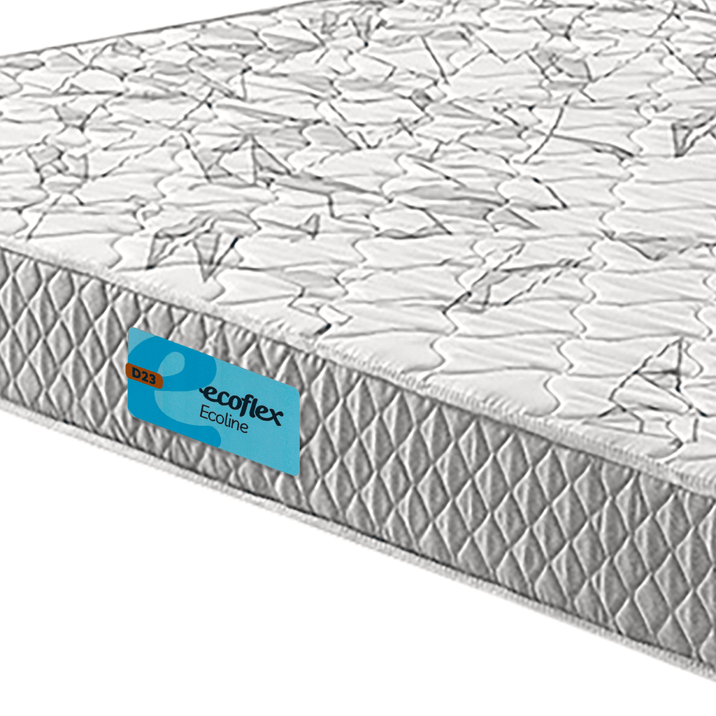 Colchão Espuma Ecoline D-23 Ecoflex Casal 138x188x14cm Cinza