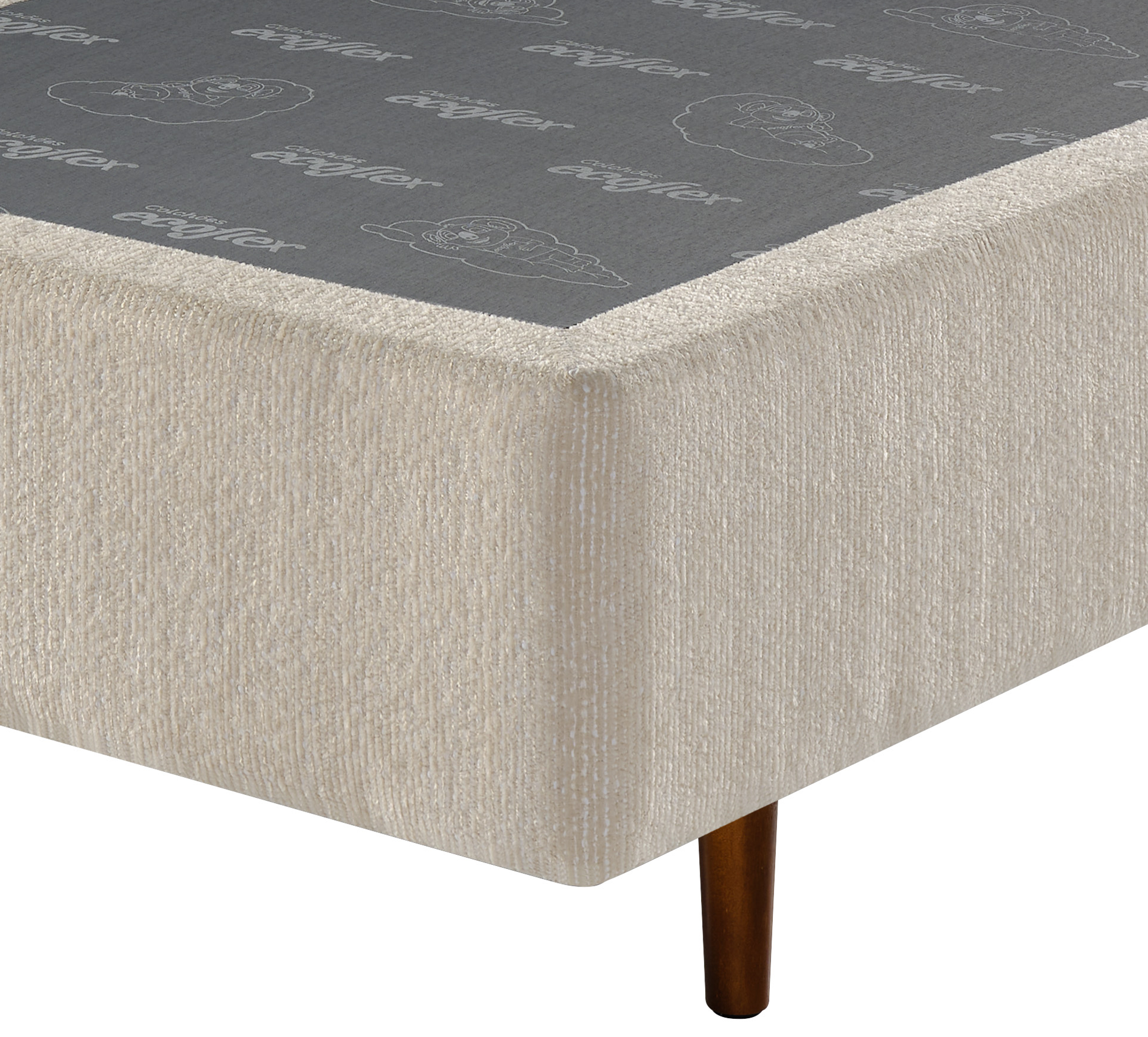 Base Para Colchão Maze Ecoflex 79x198x25cm Boucle Bege
