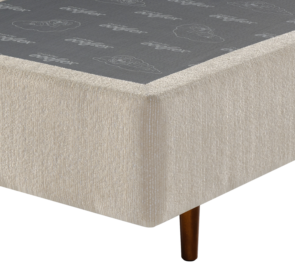 Base Para Colchão Maze Ecoflex 79x198x25cm Boucle Bege