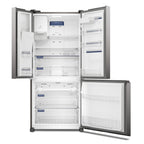 Refrigerador Electrolux 585L IM8IS Multidoor Inverter Água e Gelo na porta Inox Look 220V