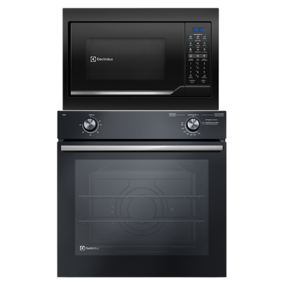 Kit Electrolux de Embutir Forno a Gás 80L Efficient PerfectCook + Micro-ondas 34L 220V