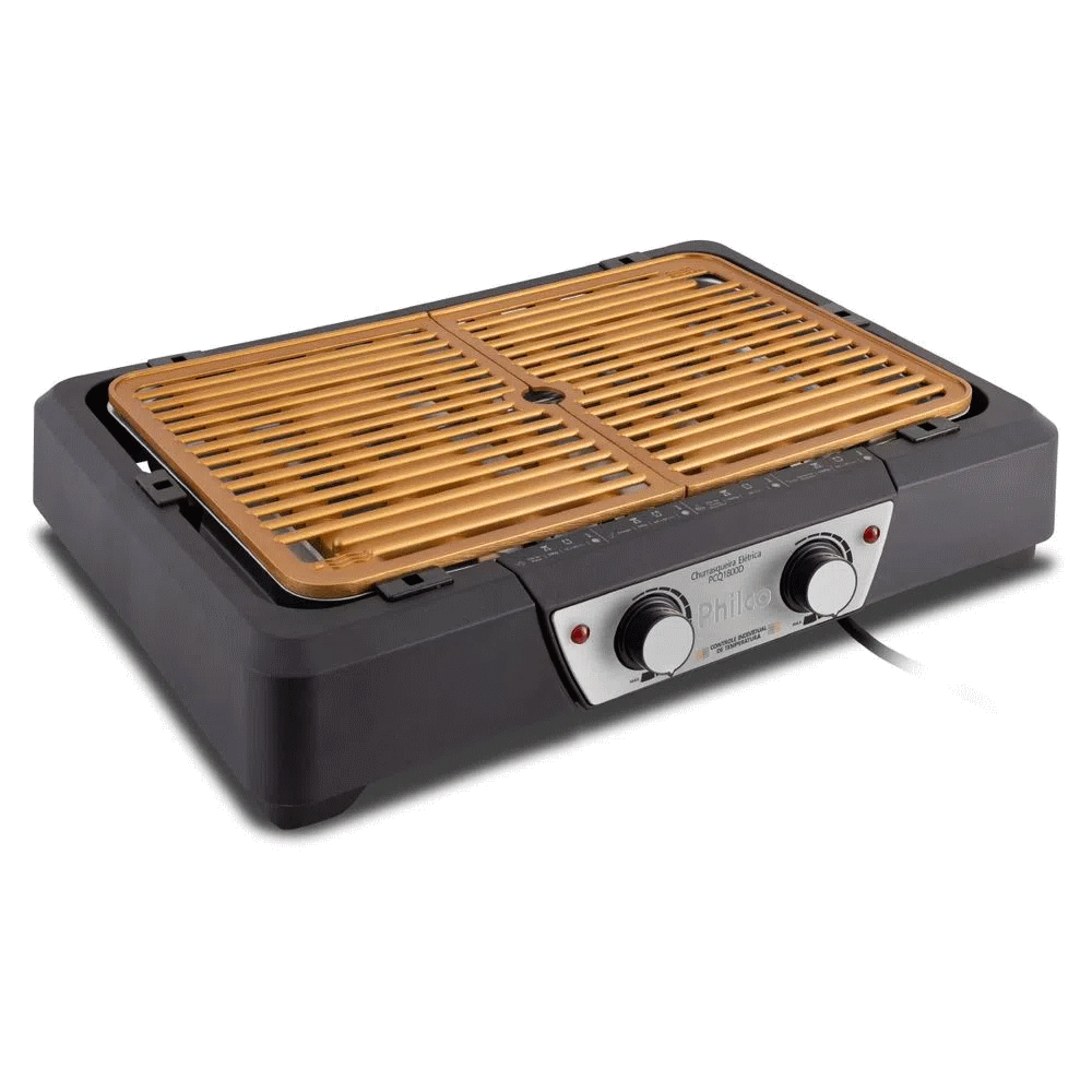 Churrasqueira Elétrica Philco PCQ1800D Maxx Gold 220V