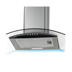 Coifa Fischer Fit 60Cm de Parede Vidro 28017-63481 Inox Escovado 220V