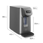 Purificador Electrolux Experience Água Fria/ Natural e Gelada com Compressor Grafite (PC01X) 220V