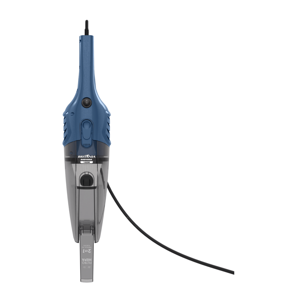Aspirador de Pó Vertical 2 em 1 Britania BAS1450A Azul 220V