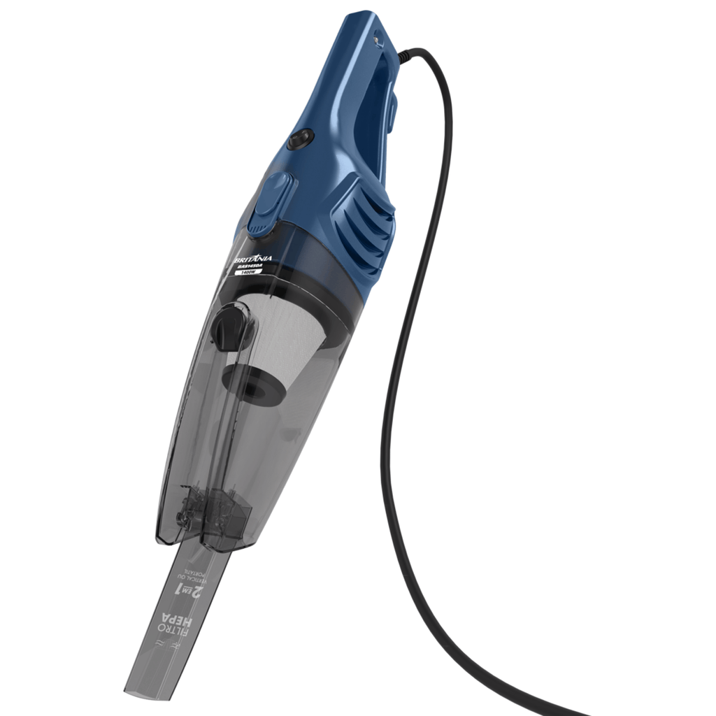 Aspirador de Pó Vertical 2 em 1 Britania BAS1450A Azul 220V