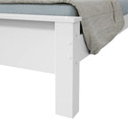 Cama Solteiro Bibox Athenas Lopas Cama Auxiliar e 2 Gavetas  Branco