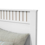 Cama Solteiro Bibox Athenas Lopas Cama Auxiliar e 2 Gavetas  Branco