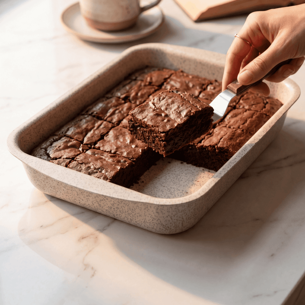 Assadeira Brinox Ceramic Life Bakeware Retangular Vanilla