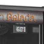 Cervejeira Expositora Gelopar 410L GCB-40V LB/PR Porta de Vidro Preto 220V