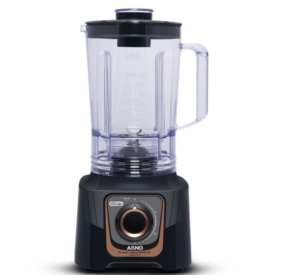Liquidificador Arno 3,1L Power Max Autolock LN81 1400W Cinza 220V