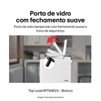 Lavadora de Roupas LG 16Kg WT16WV6A AI DD Branco 220V