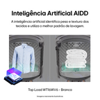 Lavadora de Roupas LG 16Kg WT16WV6A AI DD Branco 220V