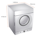 Conjunto Brastemp Lavadora de Roupas 11Kg BNF11AB+Secadora Suspensa 10Kg BSI10BB Branco 220V