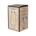 Jarra de Vidro  Etilux Mercury 1,5L Tampa de Aço Inoxidável