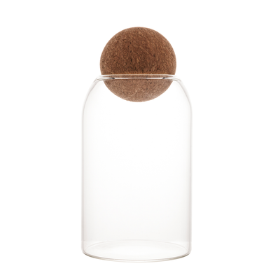 Porta Mantimento de Vidro Coliseu Borossilicato 800ml