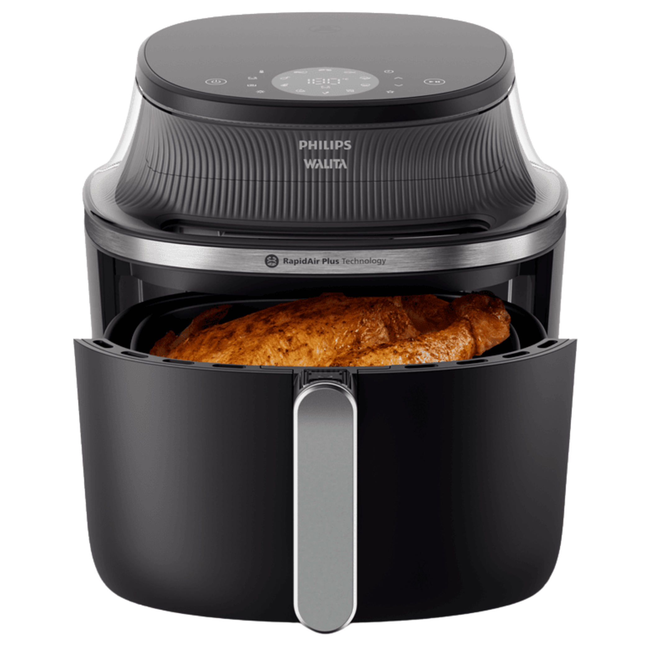 Fritadeira Elétrica Sem Óleo AirFryer 7,2L Philips Walita Série 3000 Preto 220V