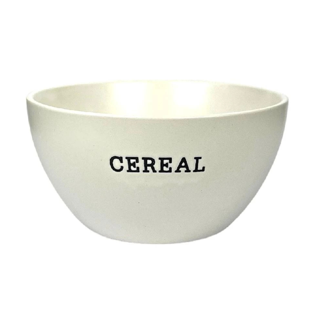 Bowl de Cerâmica Etilux Para Cereal Cremona Branco