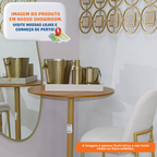 Mesa Bistro Provincia Orb Canella e Dourado