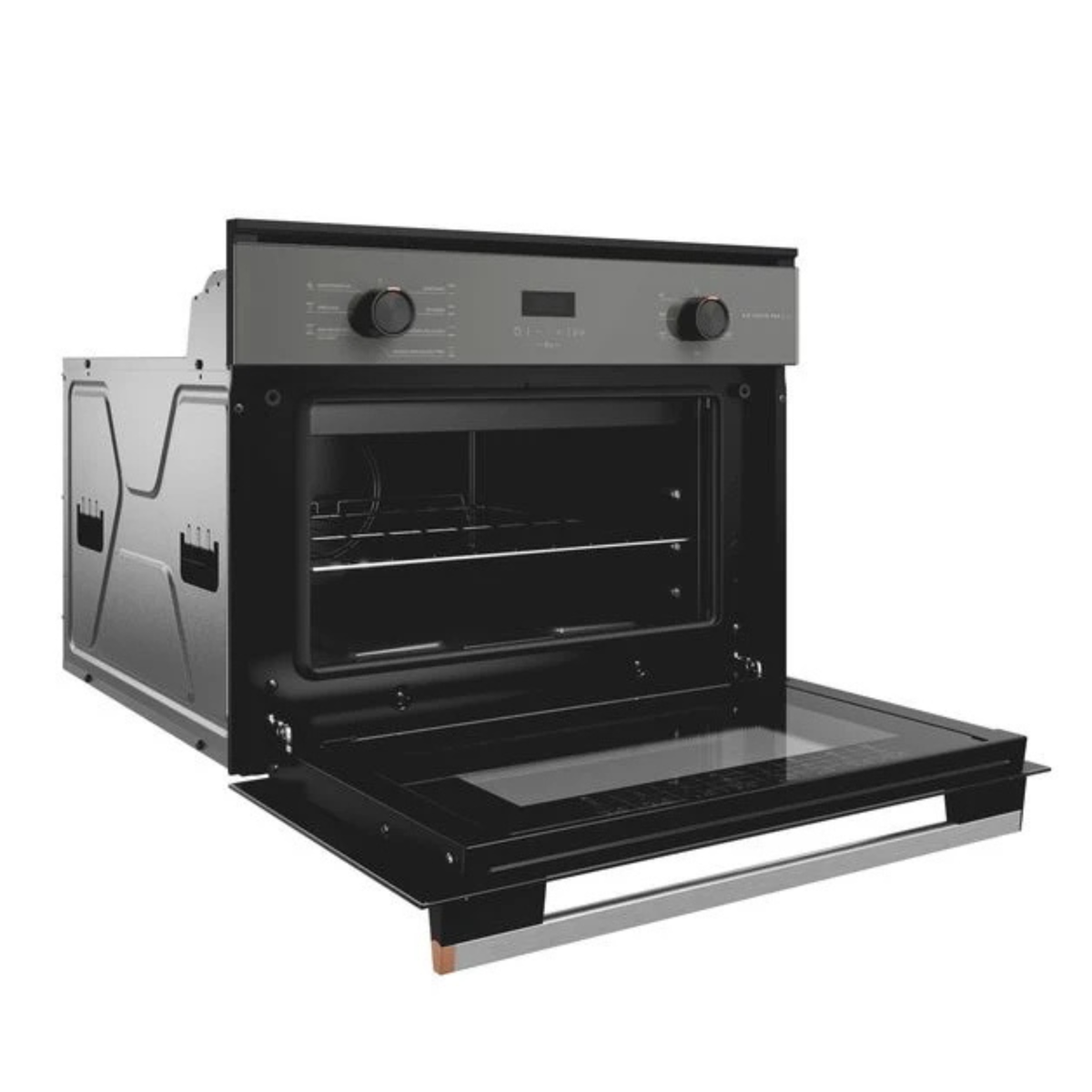 Forno de Embutir Elétrico Brastemp 47L Infinity com Air Fryer Cinza 220V