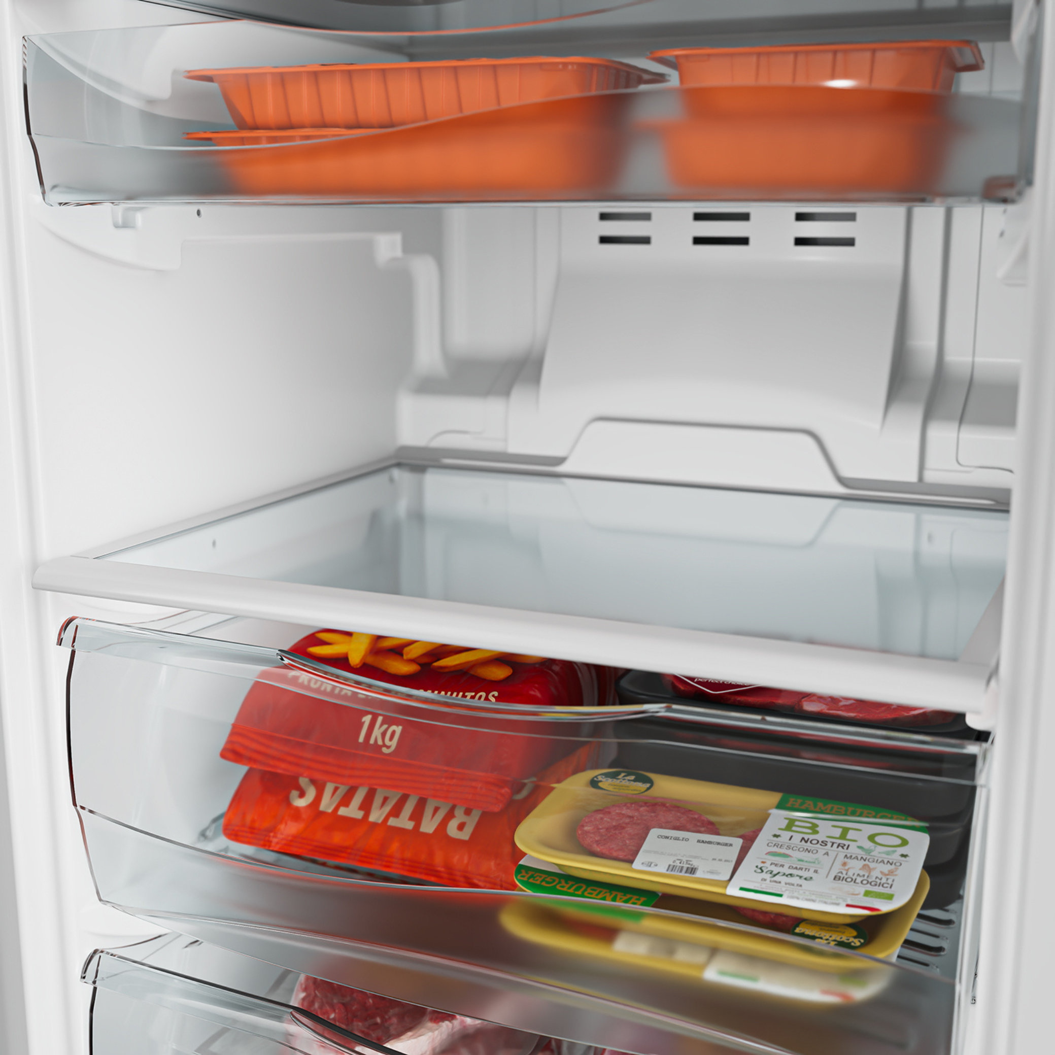 Freezer Vertical Flex Brastemp 276L BVR28PK Frost Free Platinum 220V