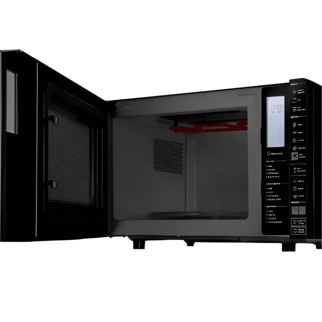 Micro-ondas Brastemp 32L Painel Integrado e Grill Preto 220V