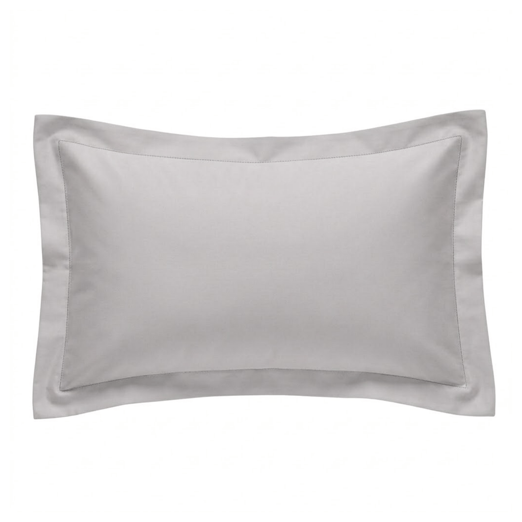 Fronha Hedrons Percal 200 Fios 55x70cm Lisa Cinza Cromo