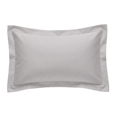 Fronha Hedrons Percal 200 Fios 55x70cm Lisa Cinza Cromo